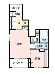 プロムナード貝塚公園2の物件間取画像